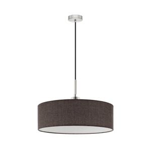 Eglo Eglo - Lustr na lanku TUNJA 1xE27/60W/230V hnědá