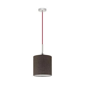 Eglo Eglo - Lustr na lanku TUNJA 1xE27/60W/230V hnědá
