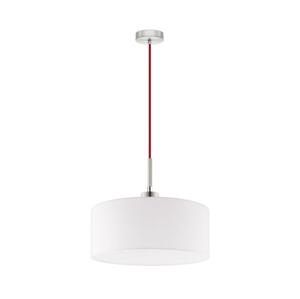 Eglo Eglo - Lustr na lanku TUNJA 1xE27/60W/230V bílá