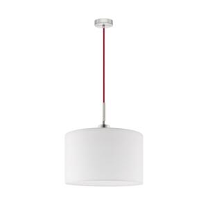 Eglo Eglo - Lustr na lanku TUNJA 1xE27/60W/230V bílá