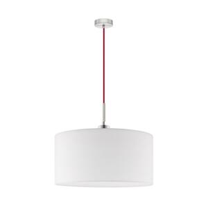 Eglo Eglo - Lustr na lanku TUNJA 1xE27/60W/230V bílá