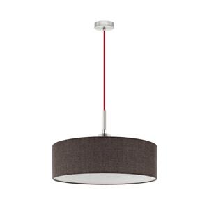 Eglo Eglo - Lustr na lanku TUNJA 1xE27/60W/230V hnědá