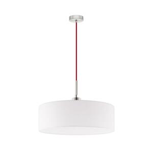 Eglo Eglo - Lustr na lanku TUNJA 1xE27/60W/230V bílá