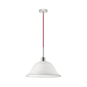 Eglo Lustr na lanku 1xE27/60W/230V bílá