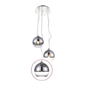 Azzardo Azzardo - Náhradní sklo k lustru BALL - velké pr. 24 cm