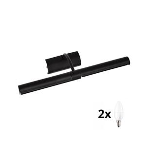 Brilagi Brilagi - LED Obrazové svítidlo DANAE 2xE14/4W/230V 3000K černá