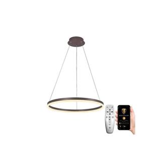 Brilagi Brilagi - LED Stmívatelný lustr na lanku CIRCLE LED/42W/230V 3000-6500K hnědá+DO