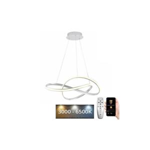 Brilagi Brilagi-LED Stmívatelný lustr na lanku COSMOWAVE LED/70W/230V 3000-6500K bílá+DO