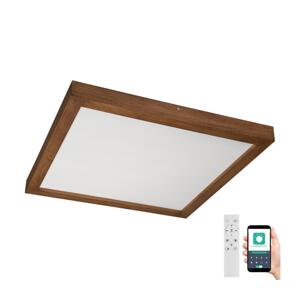 Brilagi Brilagi-LED Stmívatelné svítidlo WOODY FRAME LED/50W/230V dub 60x60 cm IP44 + DO