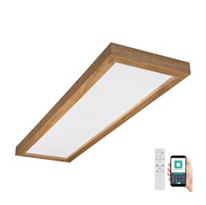 Brilagi Brilagi-LED Stmívatelné svítidlo WOODY FRAME LED/50W/230V dub 120x30 cm IP44 +DO
