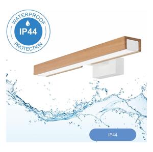 Brilagi Brilagi- LED Koupelnové osvětlení zrcadla WOODY MIRROR LED/8W/230V IP44 dub/bílá