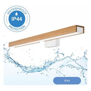 Brilagi Brilagi-LED Koupelnové osvětlení zrcadla WOODY MIRROR LED/12W/230V IP44 dub/bílá