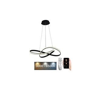 Brilagi Brilagi - LED Stmívatelný lustr na lanku COSMOWAVE LED/70W/230V černá + DO