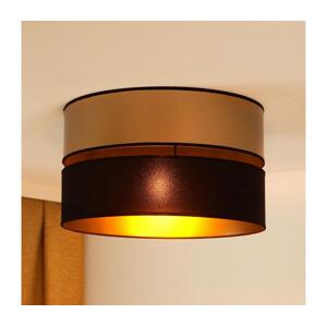 Brilagi Brilagi - Stropní svítidlo ROYAL 1xE27/15W/230V pr. 40 cm černá/zlatá