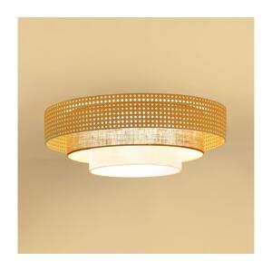 Brilagi Brilagi - LED Stropní svítidlo CEDAR LUNETA LED/26W/230V béžová/hnědá/krémová