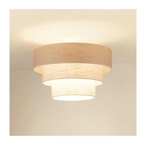 Brilagi Brilagi - Přisazený lustr ALASKA LUNETA 1xE27/15W/230V pr. 45 cm šedá/krémová