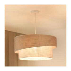 Brilagi Brilagi - Lustr na lanku DOVER SHINE 1xE27/15W/230V pr. 50 cm šedá/krémová