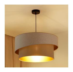 Brilagi Brilagi - Lustr na lanku VEGAS SHINE 1xE27/15W/230V pr. 50 cm krémová/béžová