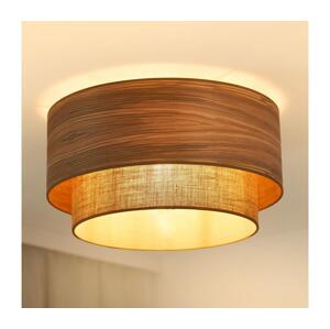 Brilagi Brilagi - Stropní svítidlo MONTANA BOHO 1xE27/15W/230V pr. 45 cm hnědá