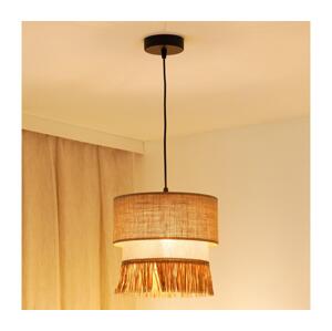 Brilagi Brilagi - Lustr na lanku WINNETOU BOHO 1xE27/15W/230V pr. 25 cm hnědá/krémová