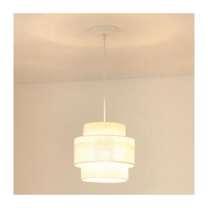Brilagi Brilagi - Lustr na lanku SPACE YUTE 1xE27/15W/230V pr. 25 cm krémová/bílá