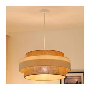 Brilagi Brilagi - Lustr na lanku SPACE LIGHT 1xE27/15W/230V pr. 50 cm béžová/krémová