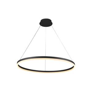 Brilagi Brilagi - LED Stmívatelný lustr na lanku CIRCLE LED/55W/230V 3000-6500K černá+DO