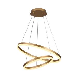 Brilagi Brilagi - LED Stmívatelný lustr na lanku CIRCLE LED/70W/230V 3000-6500K zlatá+DO