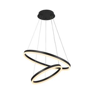 Brilagi Brilagi - LED Stmívatelný lustr na lanku CIRCLE LED/70W/230V 3000-6500K černá+DO