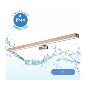 Brilagi Brilagi-LED Koupelnové osvětlení zrcadla WOODY MIRROR LED/15W/230V IP44 dub/chro