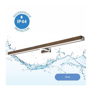 Brilagi Brilagi-LED Koupelnové osvětlení zrcadla WOODY MIRROR LED/15W/230V IP44 dub/chro