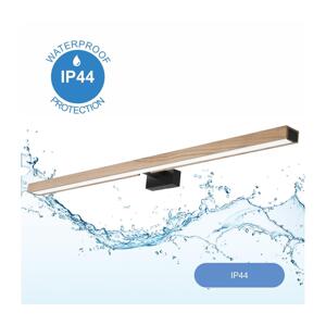 Brilagi Brilagi-LED Koupelnové osvětlení zrcadla WOODY MIRROR LED/15W/230V IP44 dub/čern