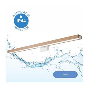 Brilagi Brilagi-LED Koupelnové osvětlení zrcadla WOODY MIRROR LED/15W/230V IP44 dub/bílá