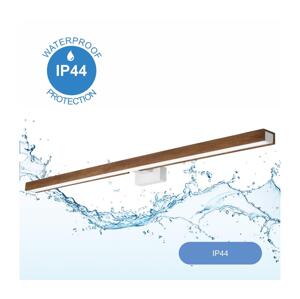 Brilagi Brilagi-LED Koupelnové osvětlení zrcadla WOODY MIRROR LED/15W/230V IP44 dub/bílá