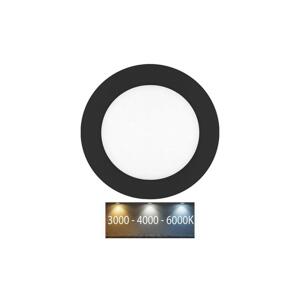 LED-WSL-CCT/6W/CR - LED Podhledové svítidlo LADA LED/6W/230V IP44 černá