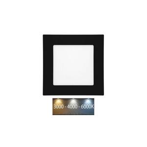 LED-WSQ-CCT/6W/CR - LED Podhledové svítidlo RAFA LED/6W/230V IP44 černá