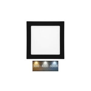 LED-WSQ-CCT/12W/CR- LED Podhledové svítidlo RAFA LED/12W/230V IP44 černá
