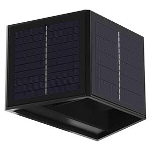 Greenlux LED Solární nástěnné svítidlo CUBUS 2xLED/1,5W/3,7V IP54