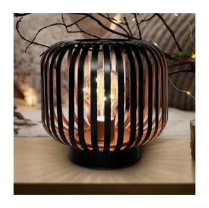 WO3103 - LED Dekorační stolní lampa LED/3xAA černá/měď