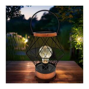 WO3105 - LED Dekorační stolní lampa LED/3xAA černá/měď