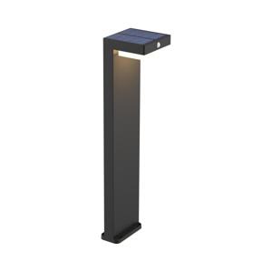 WO7202 - LED Solární lampa se senzorem PALERMO LED/5W/2000mAh IP54 černá