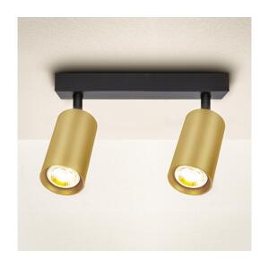 Brilagi Brilagi - Bodové svítidlo SELE GOLDEN 2xGU10/30W/230V černá/zlatá