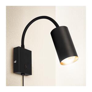 Brilagi Brilagi - Flexibilní nástěnná lampa SELE 1xGU10/30W/230V černá/zlatá