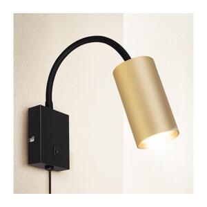 Brilagi Brilagi - Flexibilní nástěnná lampa SELE 1xGU10/30W/230V černá/zlatá