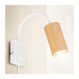 Brilagi Brilagi - Flexibilní nástěnná lampa SELE 1xGU10/30W/230V bílá/hnědá