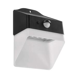 LED Solární nástěnné svítidlo se senzorem LUMI LED/3,7W IP65 černá