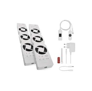 SADA 2x látor pod topení 5/230V bílá
