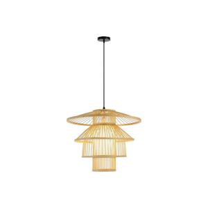 08255L - Lustr na lanku PINCHOS 1xE27/40W/230V pr. 50 cm bambus