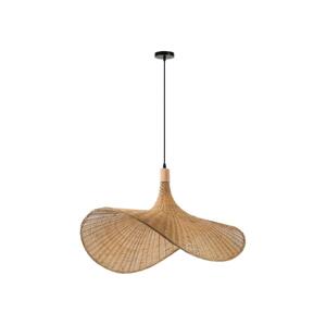 08290L - Lustr na lanku SOMBRERO 1xE27/40W/230V pr. 80 cm ratan