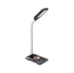 08989L - LED RGBW Stmívatelná stolní lampa s Qi nabíjením 30W/230V černá